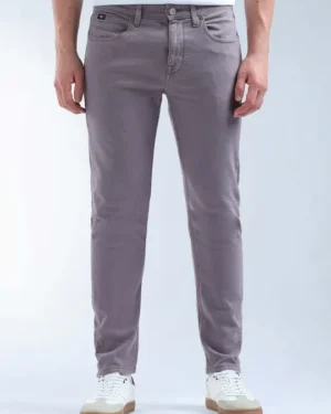 Slash Slim Tapered Fit Mid Rise Jeans